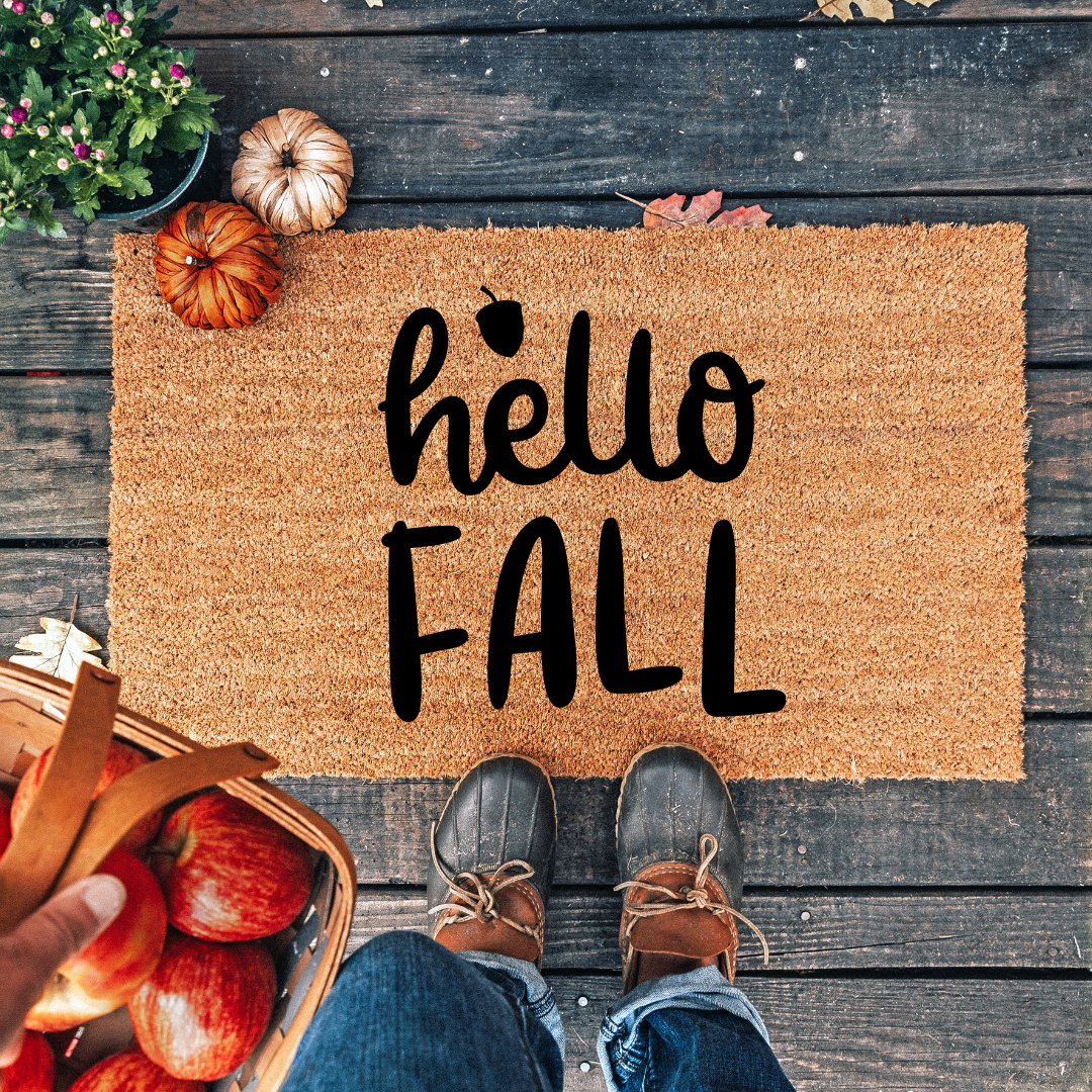 Hello Fall Lábtörlő
